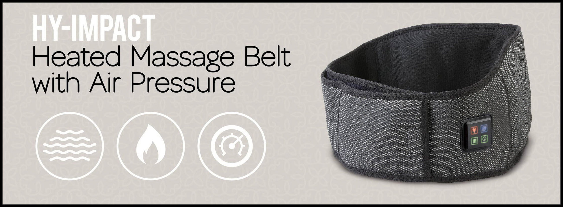 InstaRelieve Heated Massage Belt